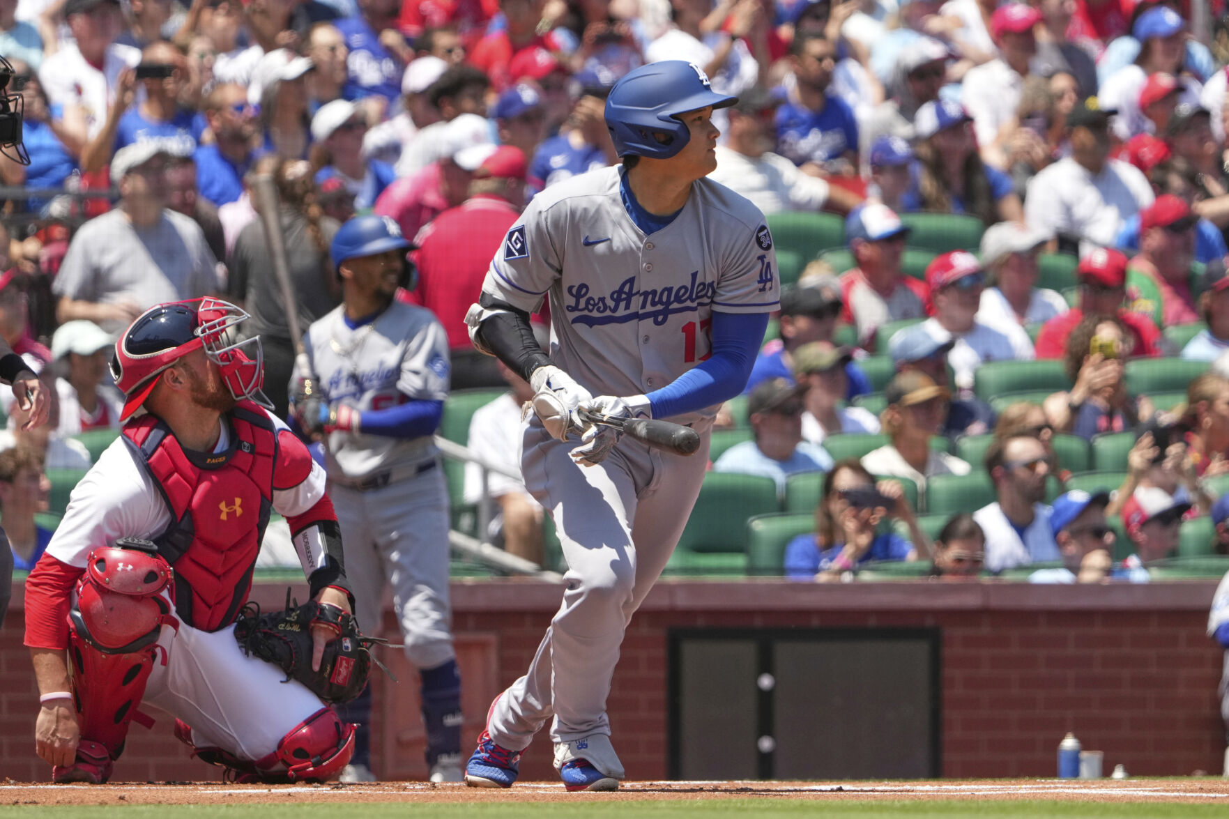 Dodgers Cardinals Baseball